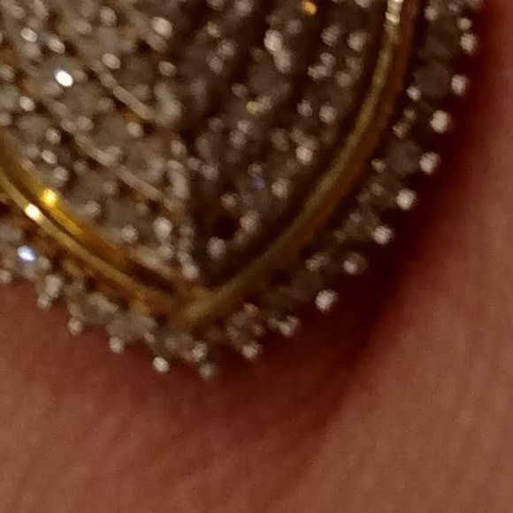 1/2 CTTW Diamond Marquise Gold over Silver Ring - Picture 7 of 7